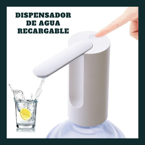 DISPENSADOR DE AGUA RECARGABLE
